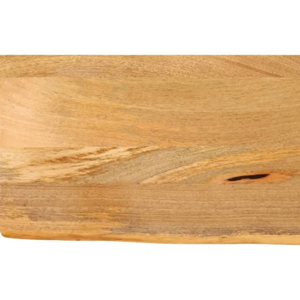 Tafelblad met natuurlijke rand 40x20x2,5 cm massief mangohout>vidaXL New