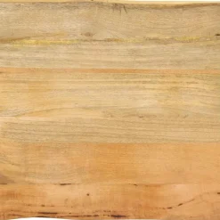 Tafelblad met natuurlijke rand 40x40x2,5 cm massief mangohout>vidaXL Online