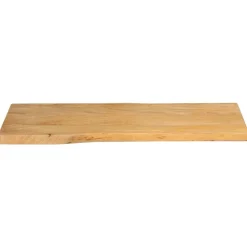 Tafelaccessoires*vidaXL Tafelblad met natuurlijke rand 80x40x3,8 cm massief mangohout Mangohout (naturel)