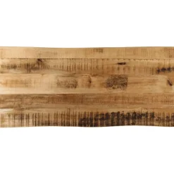 Tafelblad met natuurlijke rand 90x40x2,5 cm massief mangohout>vidaXL Online