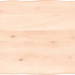 Tafelaccessoires*vidaXL Tafelblad natuurlijke rand 40x40x2 cm massief eikenhout Naturel