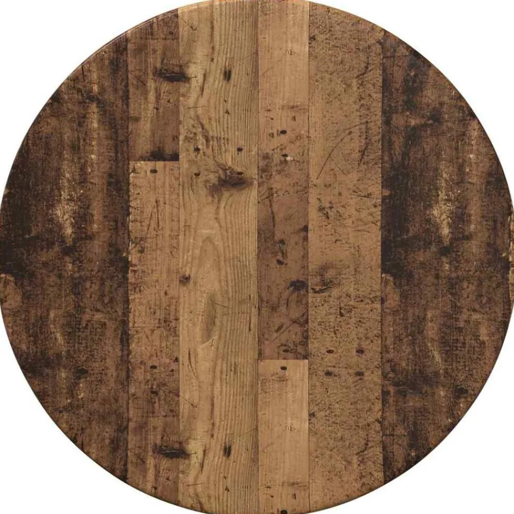 Tafelblad Ø 30 x 1,5 cm Bewerkt hout>vidaXL New