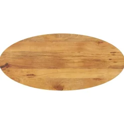 Tafelblad ovaal 140x50x2,5 cm massief mangohout>vidaXL Sale