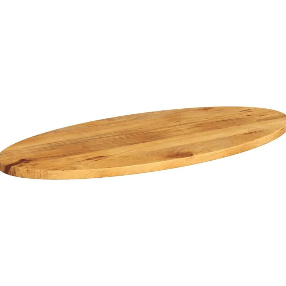 Tafelblad ovaal 140x50x2,5 cm massief mangohout>vidaXL Sale