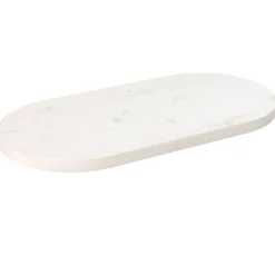 Tafelblad ovaal 60x30x2,5 cm massief grenenhout>vidaXL Hot