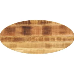 Tafelblad ovaal 90x40x2,5 cm massief mangohout>vidaXL Hot
