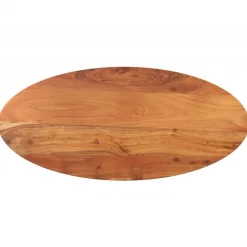 Tafelaccessoires*vidaXL Tafelblad ovaal 80x40x3,8 cm massief acaciahout Acaciahout (naturel)