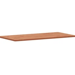 Tafelaccessoires*vidaXL Tafelblad rechthoekig 100x50x1,5 cm massief beukenhout Bruin
