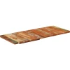 Tafelaccessoires*vidaXL Tafelblad rechthoekig 25-27 mm 60x140cm massief gerecycled hout