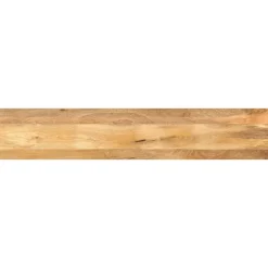 Tafelaccessoires*vidaXL Tafelblad rechthoekig 140x20x2,5 cm massief mangohout Mangohout (naturel)