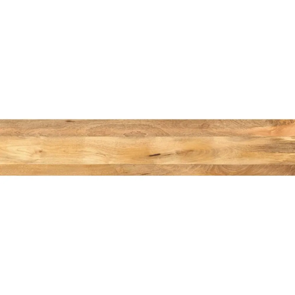 Tafelaccessoires*vidaXL Tafelblad rechthoekig 140x20x2,5 cm massief mangohout Mangohout (naturel)