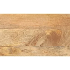 Tafelaccessoires*vidaXL Tafelblad rechthoekig 40x20x3,8 cm massief mangohout Mangohout (naturel)