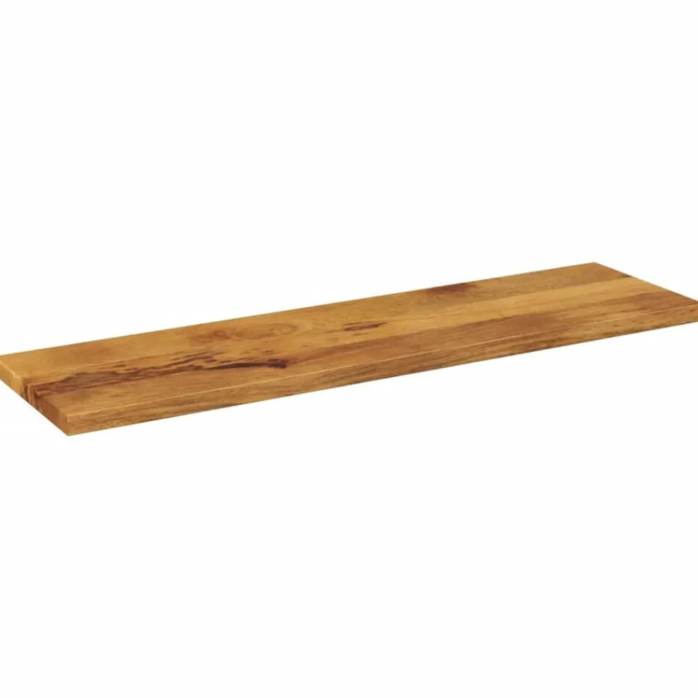 Tafelaccessoires*vidaXL Tafelblad rechthoekig 110x20x2,5 cm massief mangohout Mangohout (eikenafwerking)
