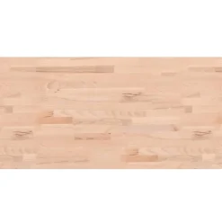 Tafelaccessoires*vidaXL Tafelblad rechthoekig 80x40x1,5 cm massief beukenhout Naturel