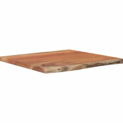 Tafelblad rechthoekig natuurlijke rand 40x40x2,5 cm acaciahout>vidaXL Online