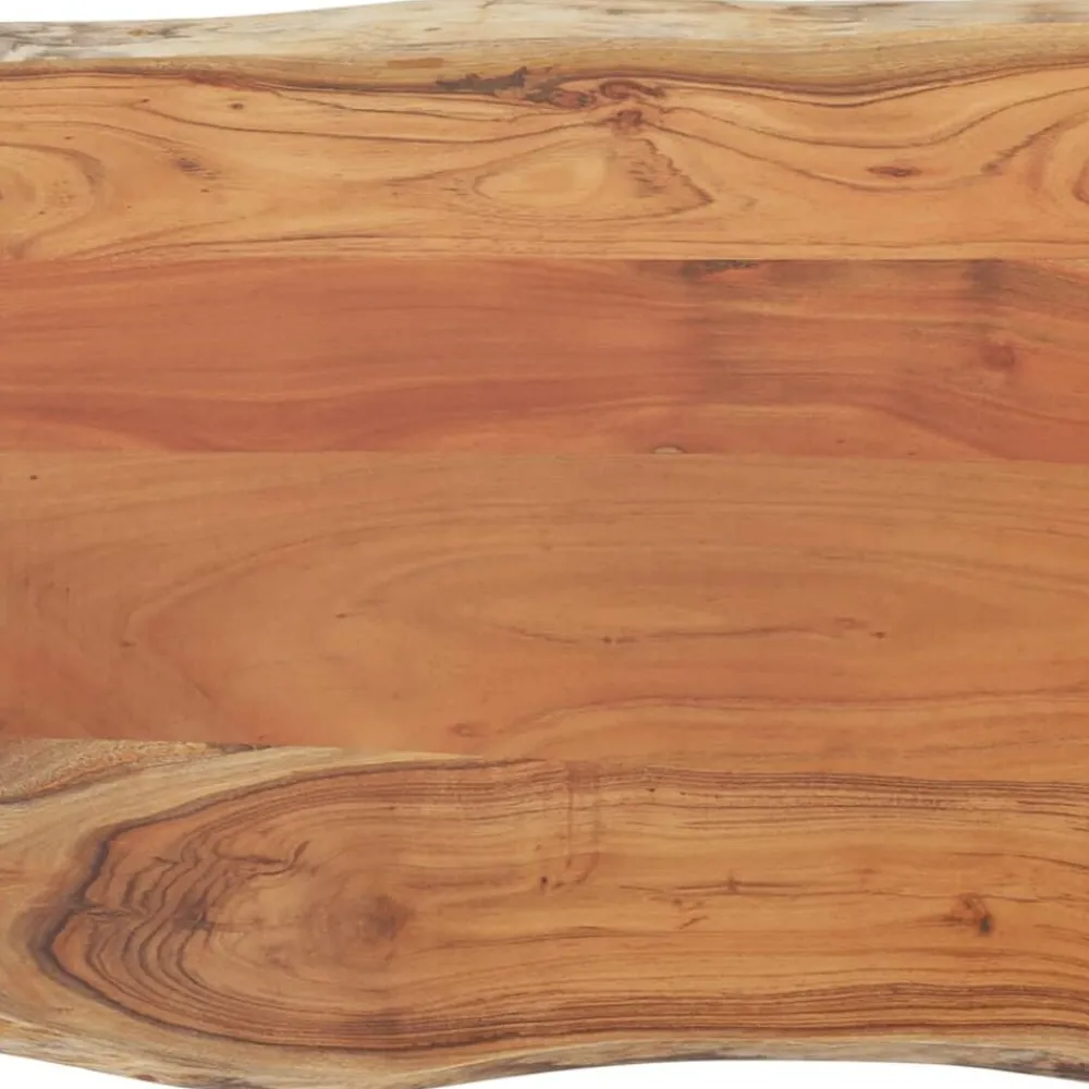 Tafelblad rechthoekig natuurlijke rand 40x40x2,5 cm acaciahout>vidaXL Online