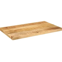 Tafelblad rechthoekig 40x20x3,8 cm massief ruw mangohout>vidaXL New