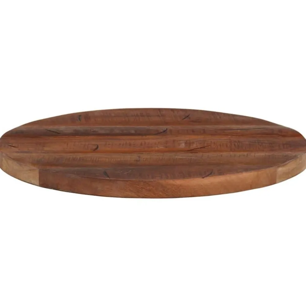 Tafelaccessoires*vidaXL Tafelblad rond Ø 40x2,5 cm massief gerecycled hout Gerecycled hout (naturel)