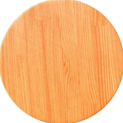 Tafelaccessoires*vidaXL Tafelblad rond Ø30x2,5 cm massief grenenhout Wasbruin