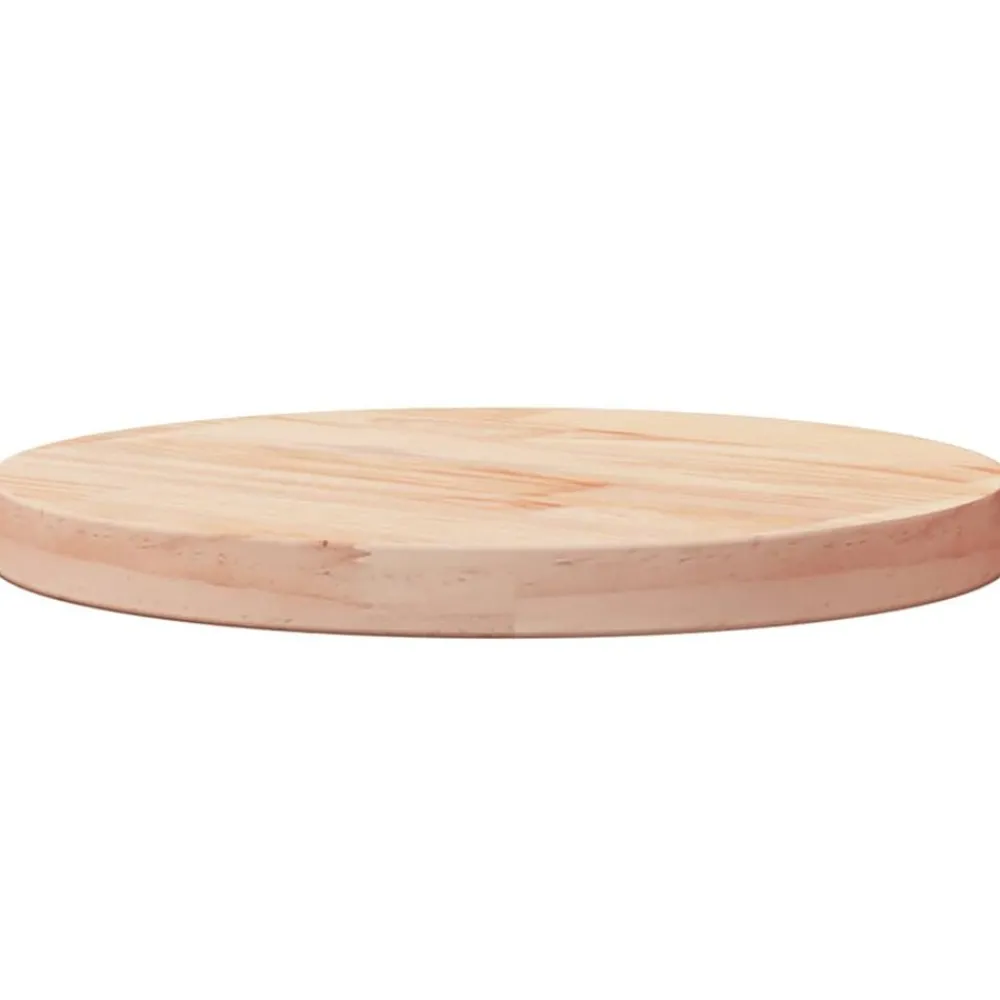 Tafelaccessoires*vidaXL Tafelblad rond Ø30x3 cm massief grenenhout Naturel