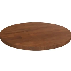 Tafelblad rond Ø30x1,5 cm bewerkt massief eikenhout>vidaXL Online