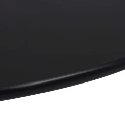 Tafelaccessoires*vidaXL Tafelblad van gehard glas 300 mm rond Zwart