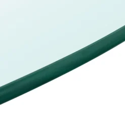 Tafelaccessoires*vidaXL Tafelblad van gehard glas 300 mm rond Doorzichtig