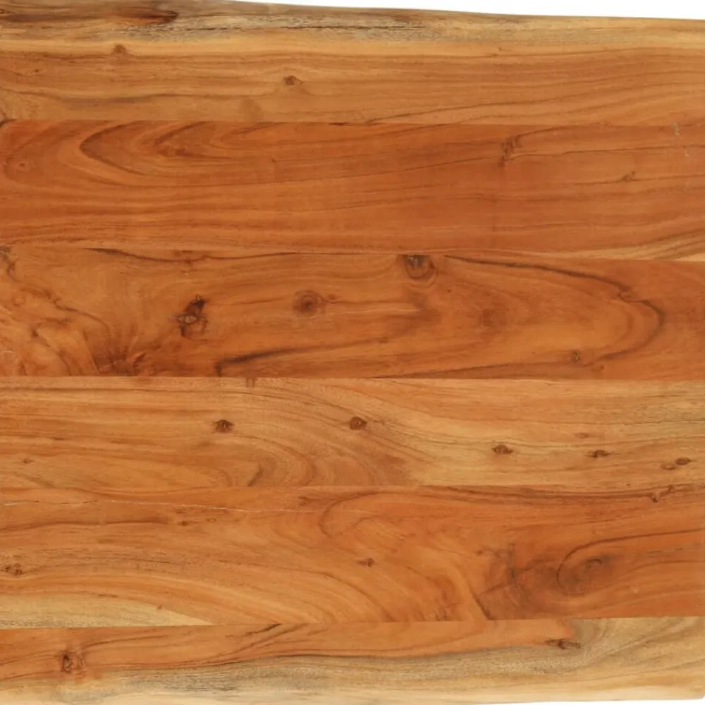 Tafelaccessoires*vidaXL Tafelblad vierkant natuurlijke rand 40x40x3,8 cm acaciahout Acaciahout (naturel)