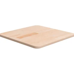 Tafelblad vierkant 40x40x1,5 cm onbehandeld massief eikenhout>vidaXL New