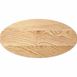Tafelblad 80x40x2 cm ovaal massief eikenhout>vidaXL Online