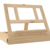 Tafelezel met lade 33,5x25,5x7 cm massief grenenhout>vidaXL Best