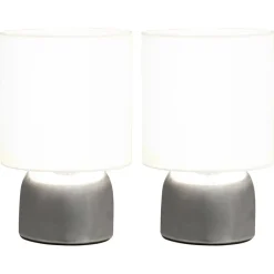 Tafellampen 2 st met aanraakknop E14 wit><noscript><img width=