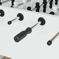 Binnenspelletjes*vidaXL Tafelvoetbalhandvatten 10 pcs Zwart 3,1 x 3,1 x 17,8 cm PP