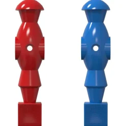 Tafelvoetbalspelers 22 pcs Blauw en Rood 2,4 x 2,1 x 9,7 cm PP>vidaXL Hot