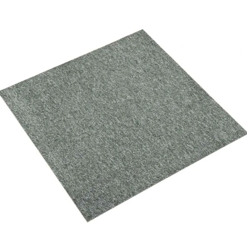 Bouwmaterialen*vidaXL Tapijt 20 pcs 50 x 50 cm 100% Polypropyleen Groen