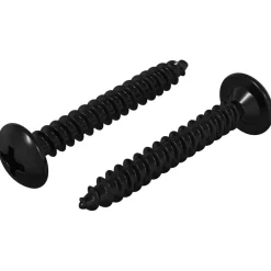 Tapnagel 2 pcs Zwart M4 x 28 mm Staal>vidaXL