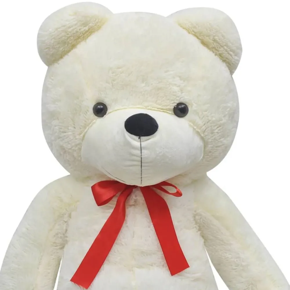Speelgoed*vidaXL Teddybeer 170 cm pluche Wit