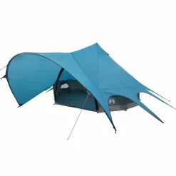 Teepee Tent 3-Person met dak en Grijs 312 x 312 x 197 cm>vidaXL Clearance