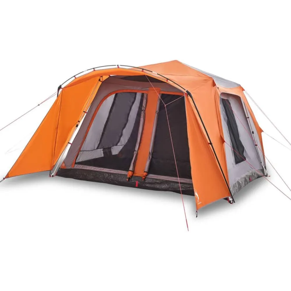 Tent met luifel 9-persoons snelontgrendeling>vidaXL Outlet
