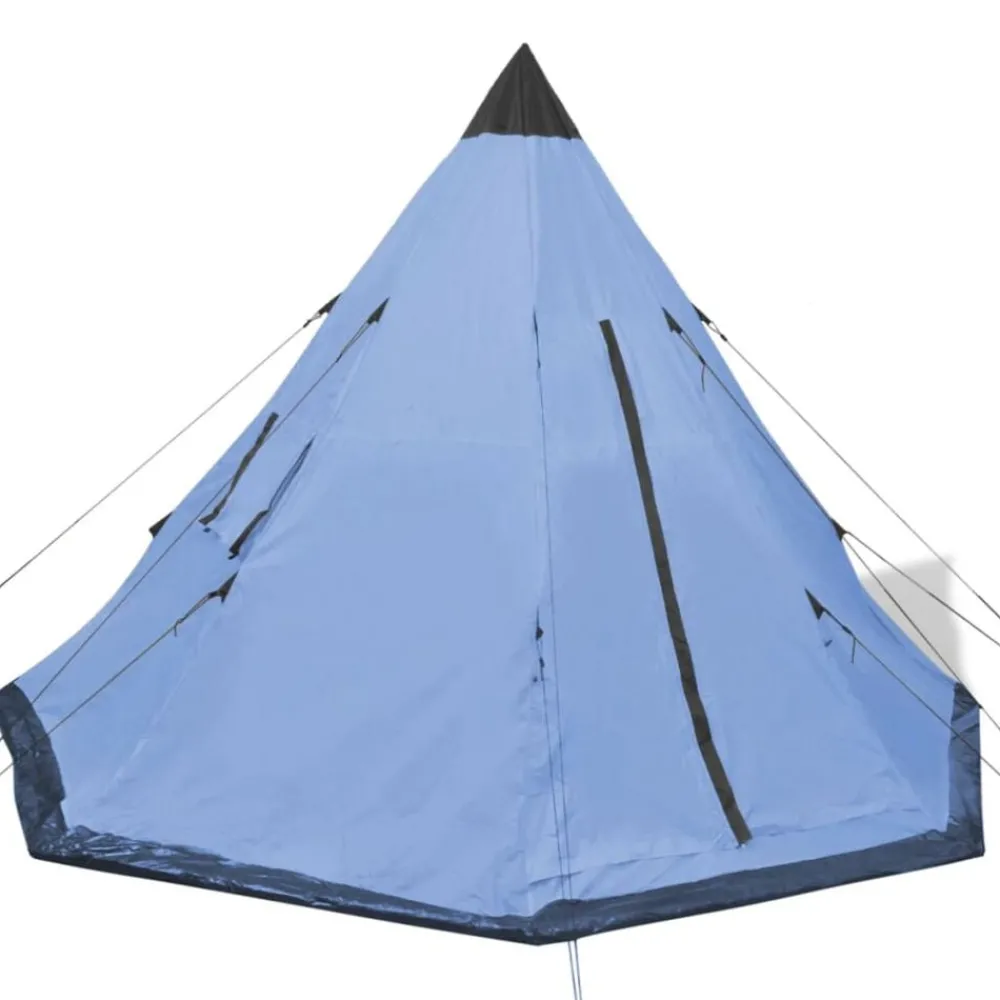 Buitensport*vidaXL Tent 4-persoons Blauw
