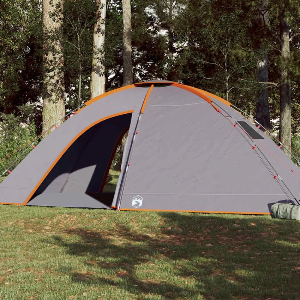Tent 8-persoons waterdicht oranje>vidaXL Clearance