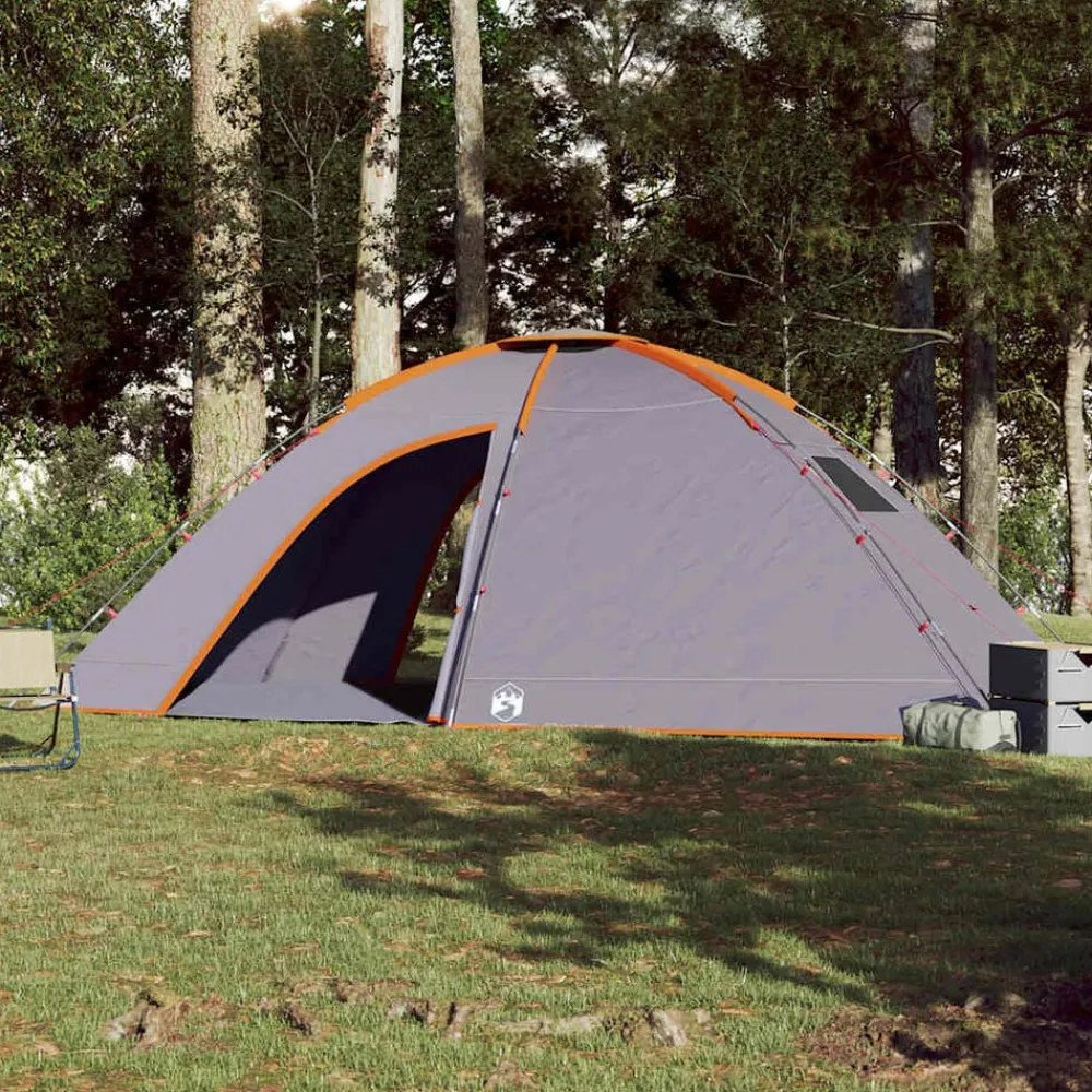 Tent 8-persoons waterdicht oranje>vidaXL Clearance