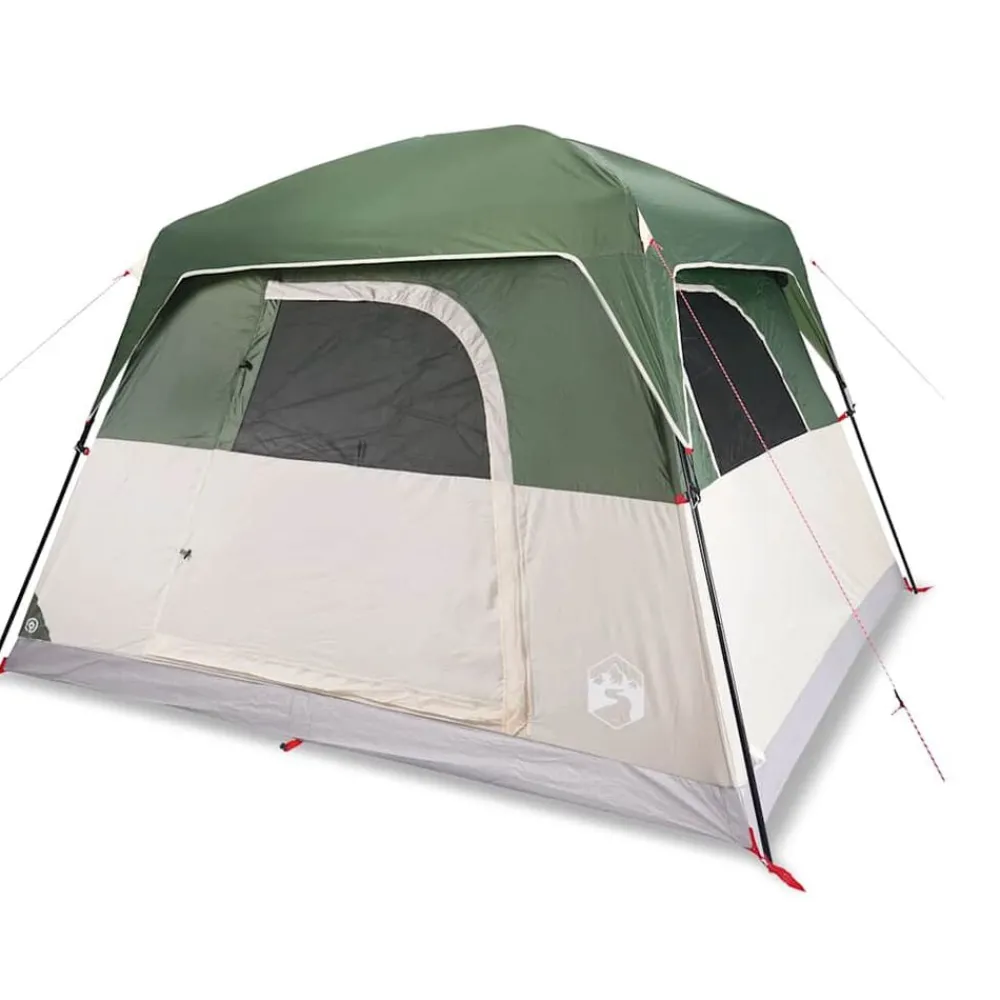 Buitensport*vidaXL Tent 4-persoons waterdicht Groen