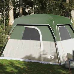 Buitensport*vidaXL Tent 4-persoons waterdicht Groen