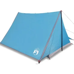 Buitensport*vidaXL Tent 2-persoons waterdicht Blauw