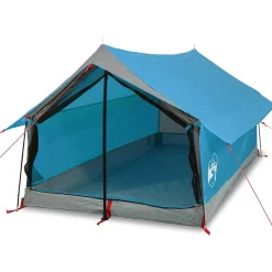 Buitensport*vidaXL Tent 2-persoons waterdicht Blauw