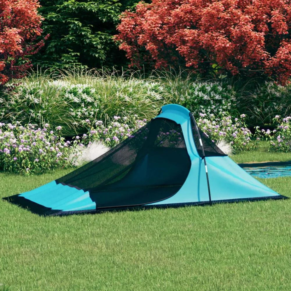 Buitensport*vidaXL Tent 317x240x100 cm Blauw