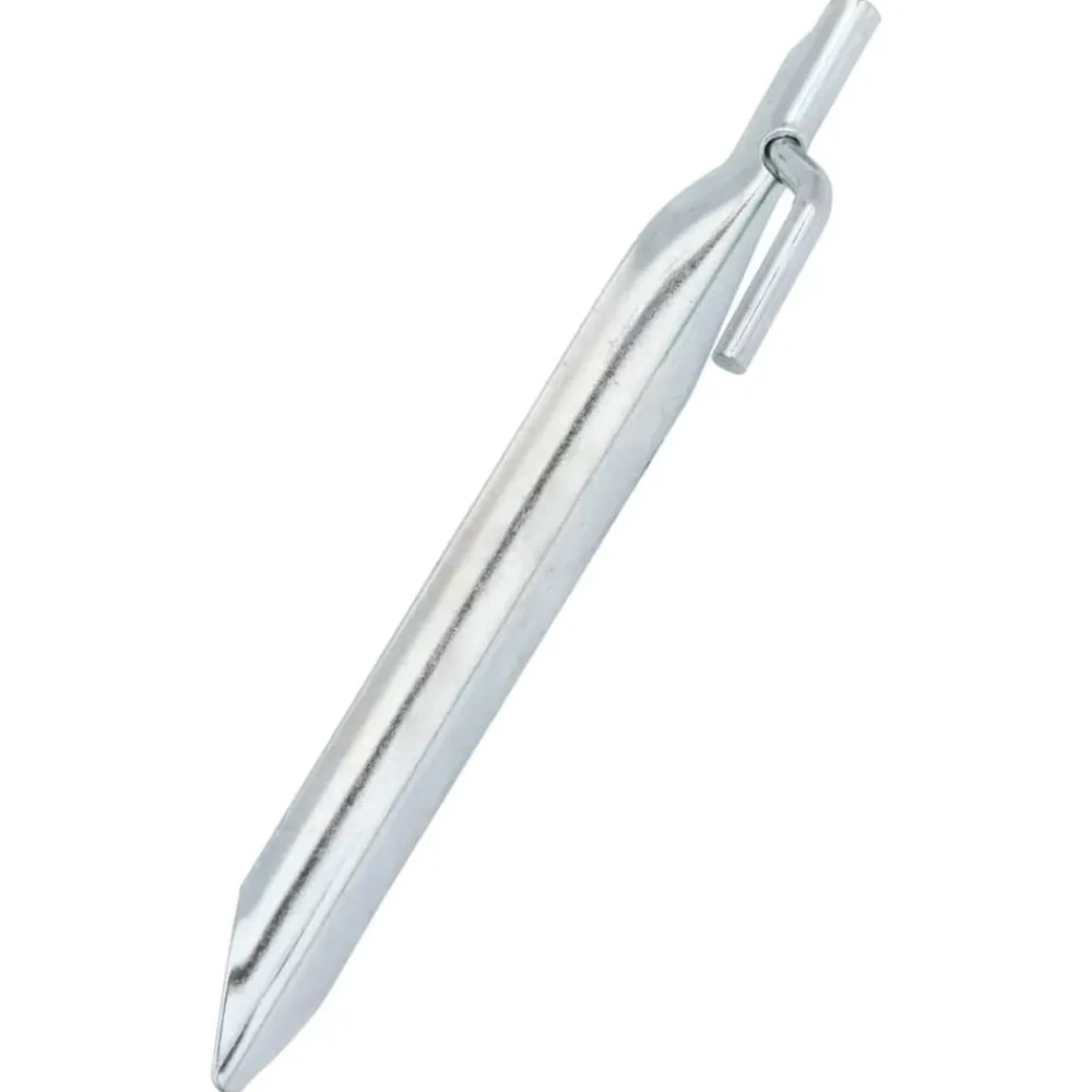 Buitensport*vidaXL Tentharingen 24 st V-vormig Ø20 mm 17 cm gegalvaniseerd staal
