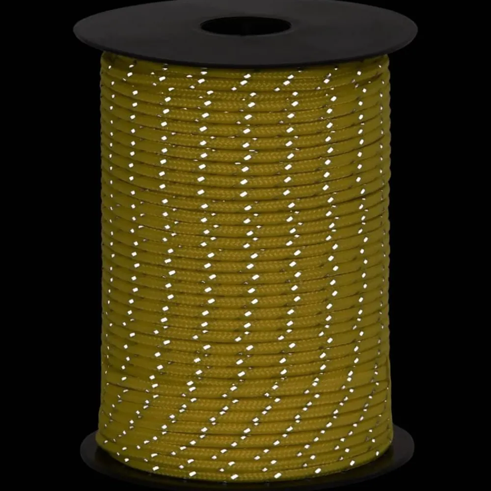 Tentscheerlijn met reflecterende strips en spanners 50 m 3 mm>vidaXL New