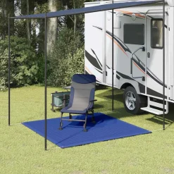 Buitensport*vidaXL Tenttapijt 200x200 cm HDPE Blauw
